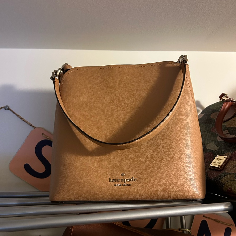 Kate Spade Tan Leather Shoulder Bag